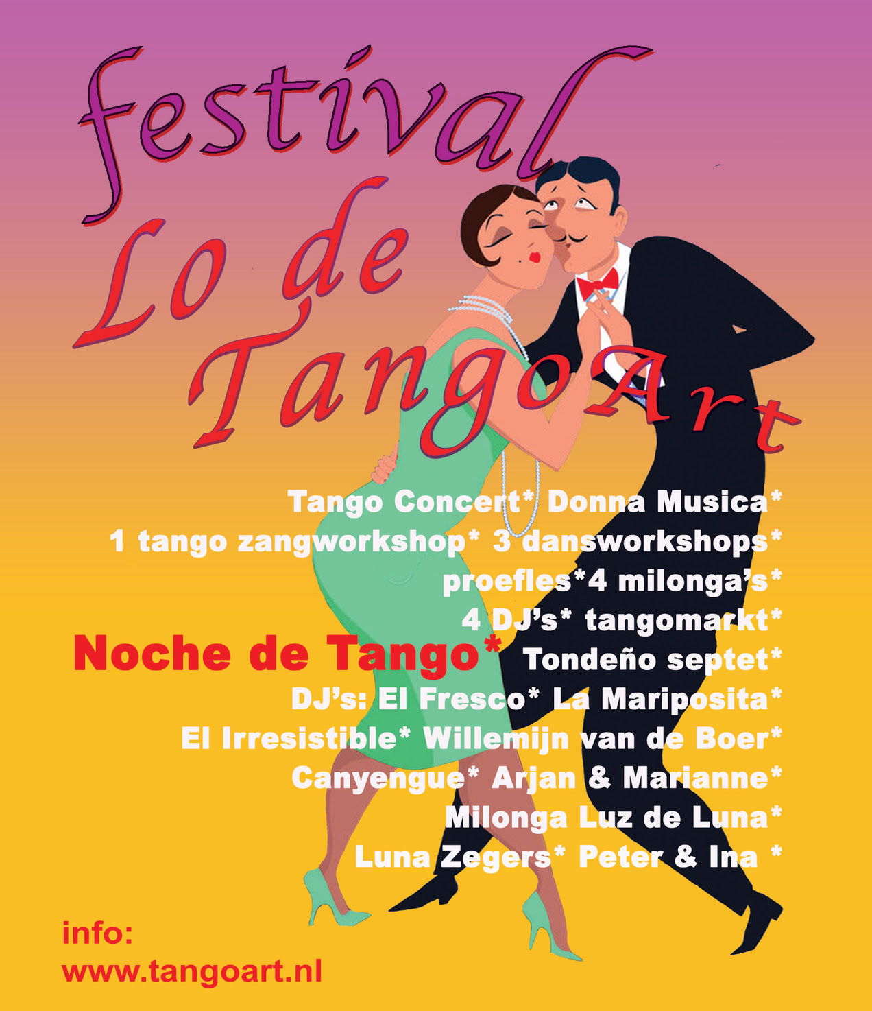 Noche de Tango, 6 Sept