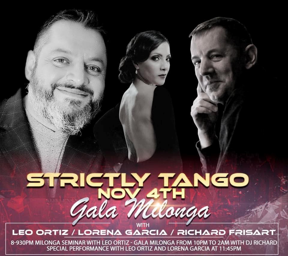Strictly Tango, 4 nov.