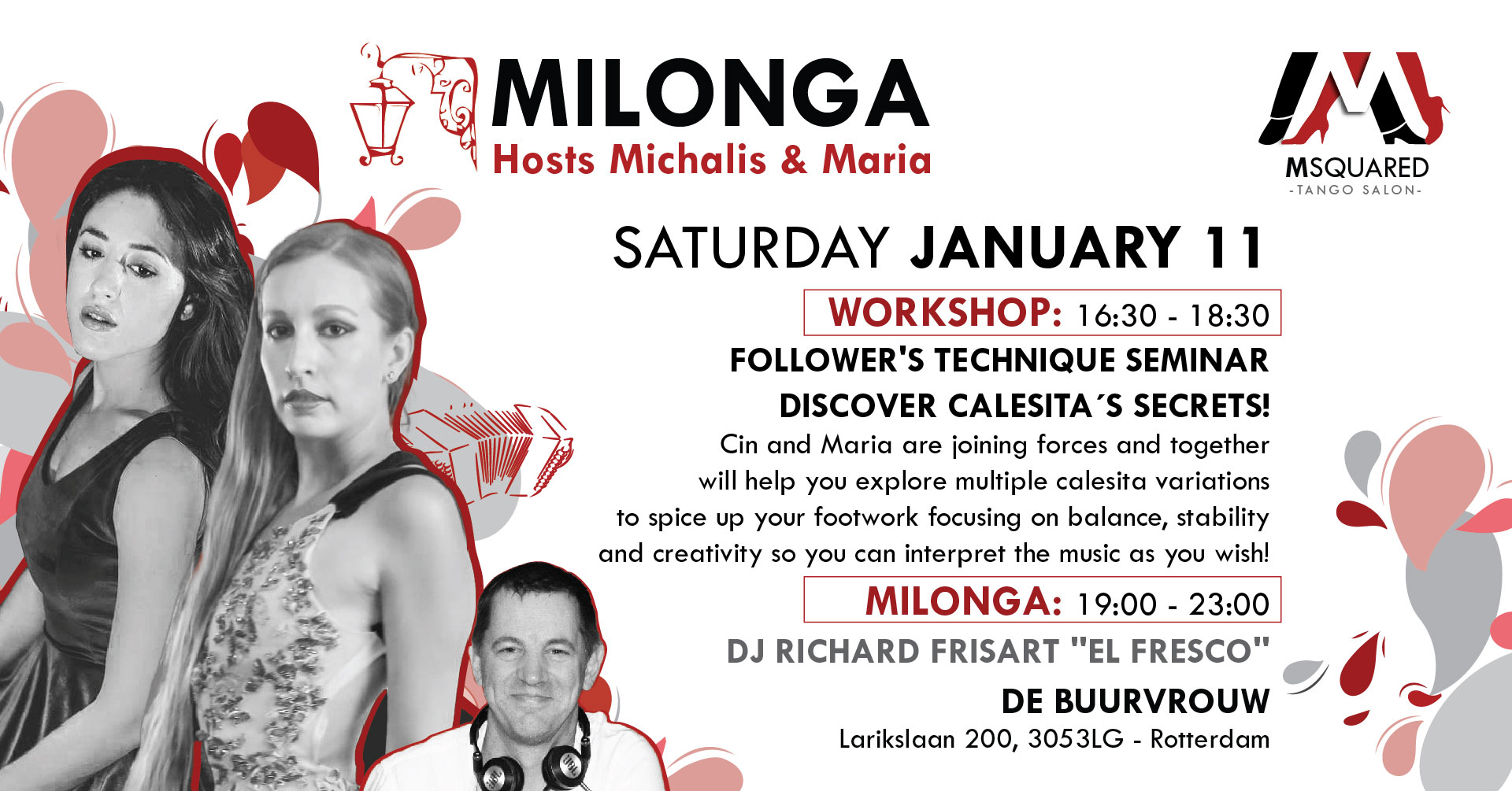 MSquared Milonga, 11 jan